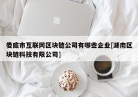 娄底市互联网区块链公司有哪些企业[湖南区块链科技有限公司]